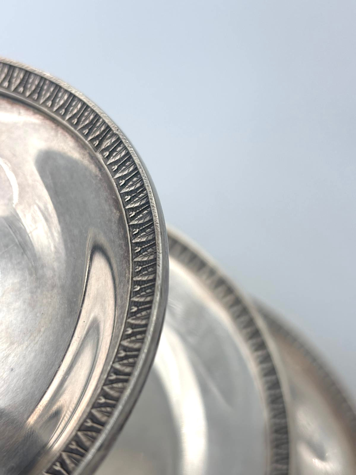 Silverplated cake stand